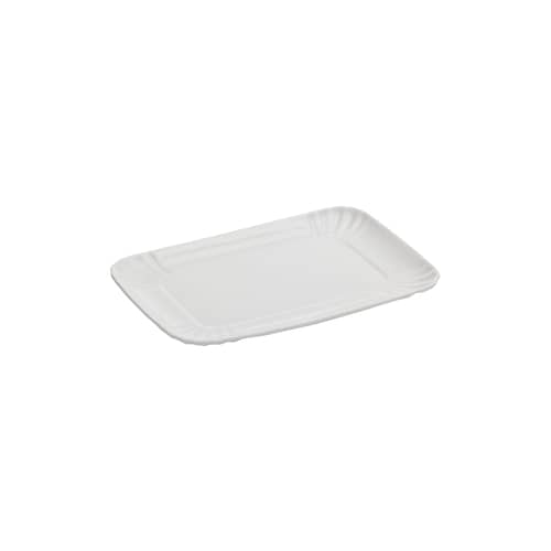 Plateau Estetico Quotidiano céramique blanc / Medium - 18 x 27 cm - Seletti - A l\'unité / Blanc - Porcelaine