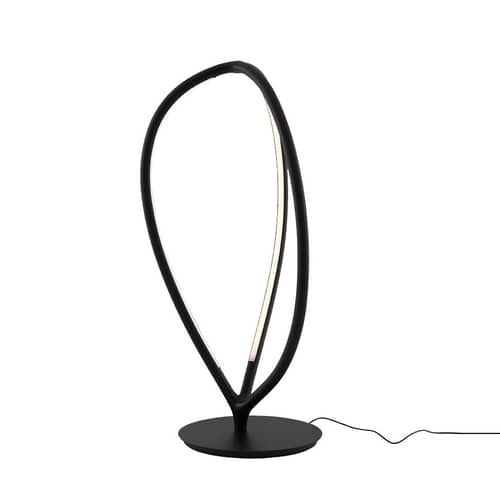 Tischleuchte Arrival LED metall schwarz / Aluminium - H 66 cm - Artemide - Schwarz - Aluminium