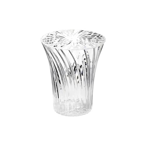 Sparkle End table plastic material transparent / Ø 38 x H 44 cm - Tokujin Yoshioka, 2014 - Kartell - Cristal - PMMA