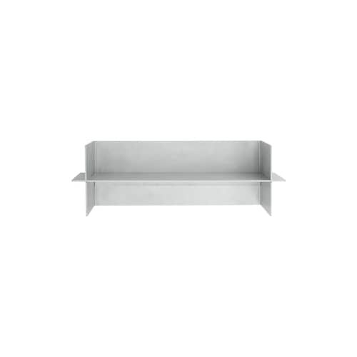 Etagère murale Alu métal / L 60 cm - Normann Copenhagen - L 60 cm - Aluminium brossé