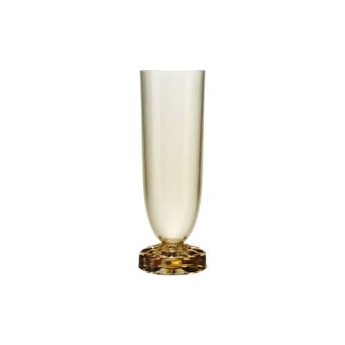 Flûte à champagne Jellies Family plastique vert / H 17 cm - Kartell - Vert - PMMA