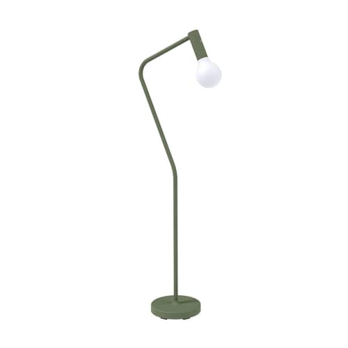 Armlehne  metall grün / Sockel der Stehleuchte für Kabellose Stehleuchte Lampe ohne Kabel Aplô LED - Fermob - Kaktus - ABS, Aluminium
