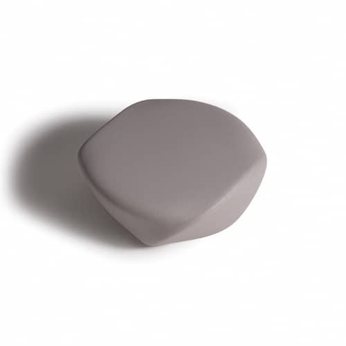 Reborn Coffee table plastic material white / 70 x 75 x H 30 cm - 100% recycled - Slide - Mist white - Recycled Ecothylene