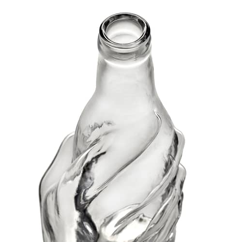 Karaffe Edward glas transparent / H 25.5 cm - 95 cl - Serax - Transparent - Glas