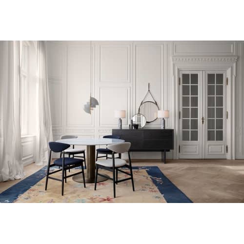 Suspension Multi-Lite Small métal blanc / Ø 25 cm - Modulable & orientable / Réédition 1972 - Gubi - Blanc / Cercle laiton - Métal