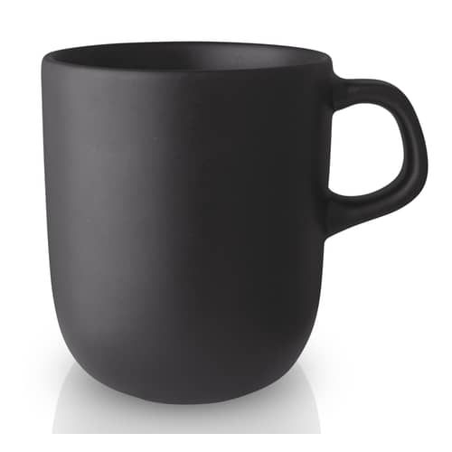 Tasse Nordic kitchen céramique noir / Grès - 30 cl - Eva Trio - Noir mat - Grès