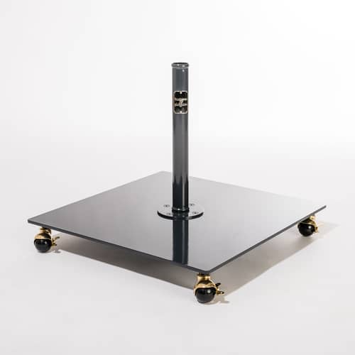 Accessoire  / Roulettes pour pieds de parasol Business & Pleasure - BUSINESS & PLEASURE - Or - Acier inoxydable