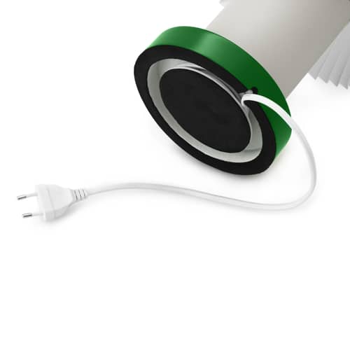 Lampada da tavolo Cellu metallo verde - Normann Copenhagen - Verde - Acciaio, Alluminio, PVC