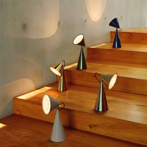 Schnurlosleuchte Pose LED plastikmaterial blau / Orientable - Tom Dixon - Indigo - Polykarbonat