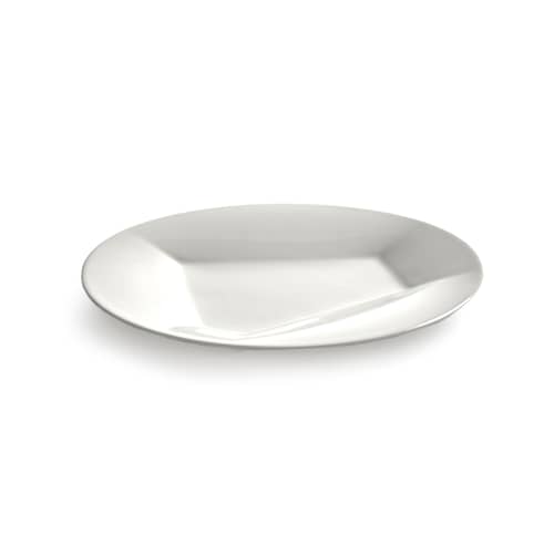 Piatto da dessert Silos 02 ceramica bianco / Ø 24 cm - Set da 2 - Serax - N. 02 / Bianco - Porcellana