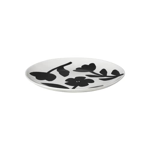 Piatto Flora ceramica nero / Ø 26 cm - BROSTE COPENHAGEN - Ø 26 cm / Nero - Gres