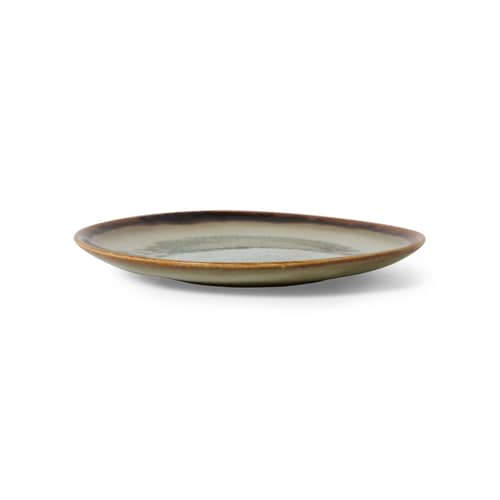 Assiette à dessert 70s ceramics céramique vert / Set de 2 - Ø 17,5 cm - HK LIVING - Contrast - Grès émaillé