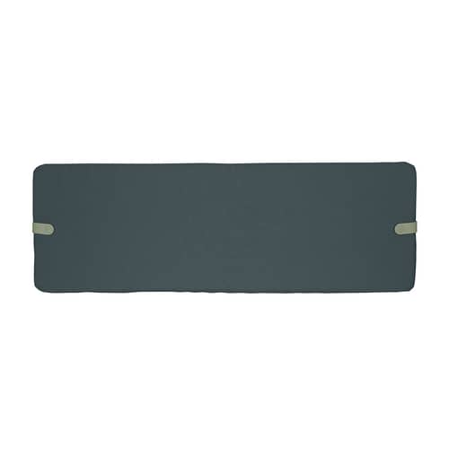 Cuscino per panca Color Mix tessuto blu / 106 x 35 cm - Fermob - Blu notte - Espanso, Tessuto acrilico
