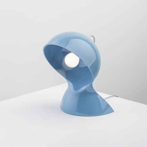 Lampe de table Dalù / Vico Magistretti, 1969 - Artemide - Bleu clair - Thermoplastique moulé