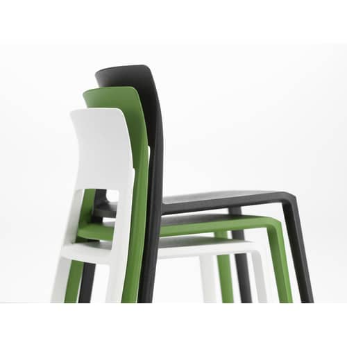 Miniature Tip Ton / Set de 3 - Vitra - Noir, blanc, vert - ABS