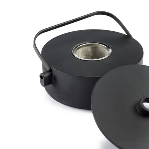 Collage Teapot metal black / Cast iron - 1.2 L - Serax - Black - Cast iron