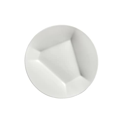 Teller Silos 02 keramik weiß / Ø 28 cm – 2er-Set - Serax - Nr. 02 / Weiß - Porzellan