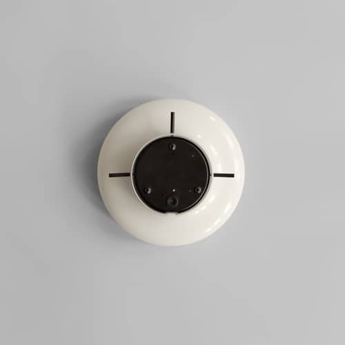 Applique bagno Hikari LED vetro bianco / Ø 24 cm - 101 COPENHAGEN - Ø 24 cm / Bianco - Alluminio, Vetro opalino