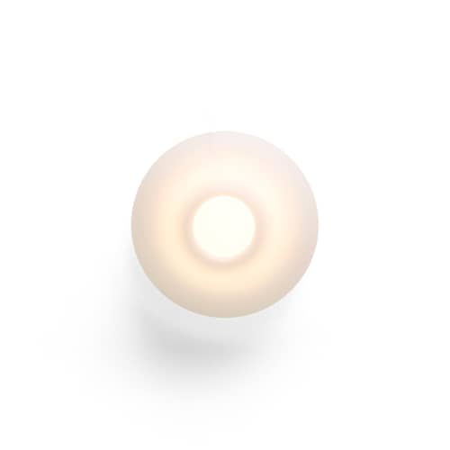 Applique Ono Flush plastique blanc / Plafonnier - Ø 20 cm - Hay - Ø 20 cm / Blanc - Acrylique opalin