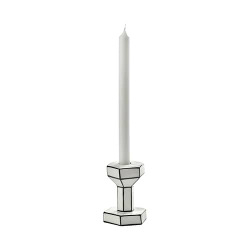 Kerzenleuchter Carte Blanche keramik weiß / Small – H 11,5 cm - Serax - H 11,5 cm - Porzellan