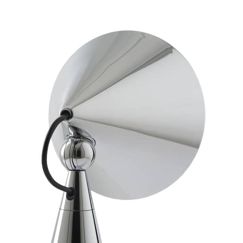 Lampada senza fili ricaricabile Pose LED materiale plastico argento / Orientabile - Tom Dixon - Argento - ABS