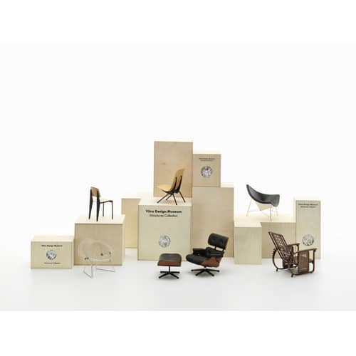 Diamond Chair Miniature metal /  Bertoia (1952) - Vitra - Diamond Chair - Metal