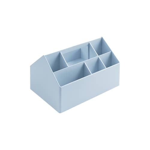 Boîte Sketch plastique bleu - Muuto - Bleu ciel - Plastique recyclé