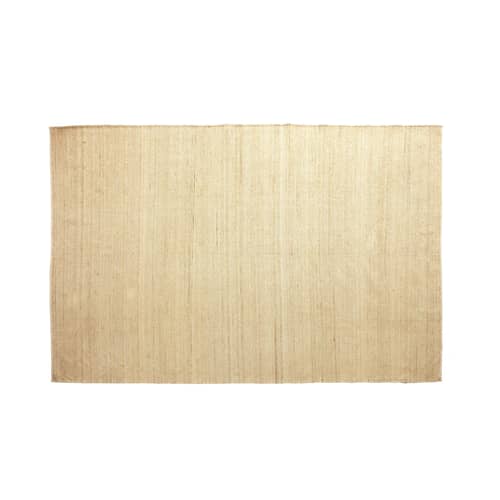 Tapis Natural Nomad  beige en laine afghane - 170 x 240 cm - Nanimarquina - Naturel - Laine