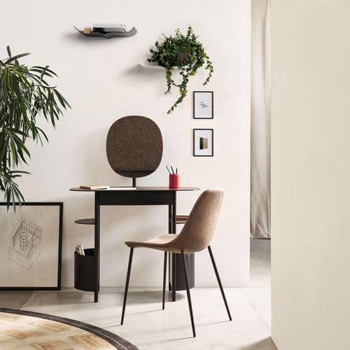Wandregal Nori metall weiß / L 45 cm - Opinion Ciatti - Weiß mattiert - Stahl