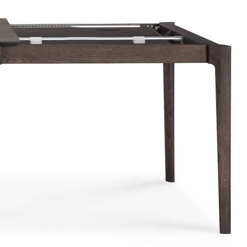 Ausziehtisch Bok holz braun / L 180 bis 280 cm - 8 bis 10 Personen - Ethnicraft - Eiche Dunkelbraun - Getöntes Eichenholz