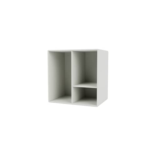 Rangement mural Montana Mini 1002 / 3 compartiments - 35 x 35 x P 25 cm - MONTANA - Nordic 09 - MDF laqué