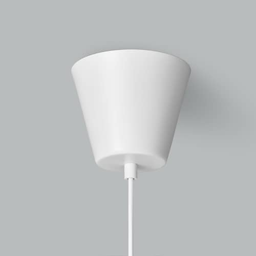 Suspension AMA500 / Aino Aalto, 1941 - ARTEK - Blanc / Laiton - Acier