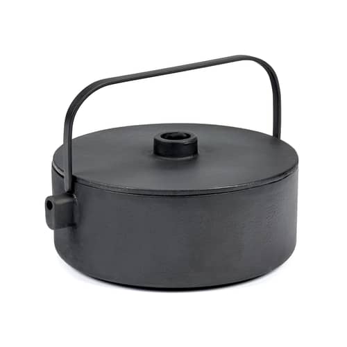 Teiera Collage metallo nero / Fusione - 1,2 L - Serax - Nero - Ghisa
