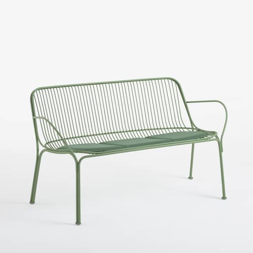 Accessoire  tissu gris noir / Coussin d\'assise pour canapé HiRay - Recyclé - Kartell - Anthracite - Polyuréthane, Tissu recyclé