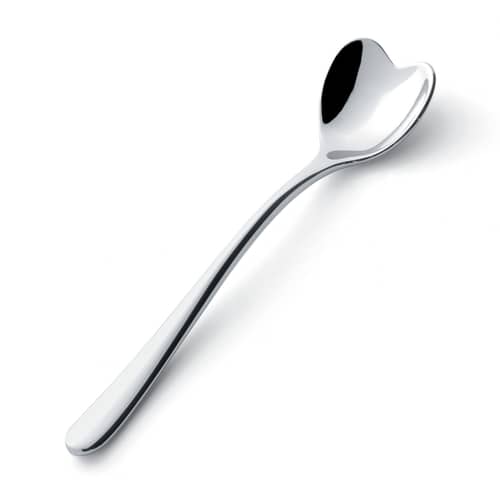 Set de 4 cuillères à café Mirri / L 10 cm - Alessi - Acier - Acier inoxydable