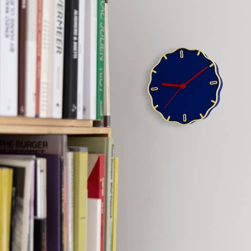 Horloge Margherita / Plastique recyclé - Warren & Laetitia - Bleu - Plastique recyclé