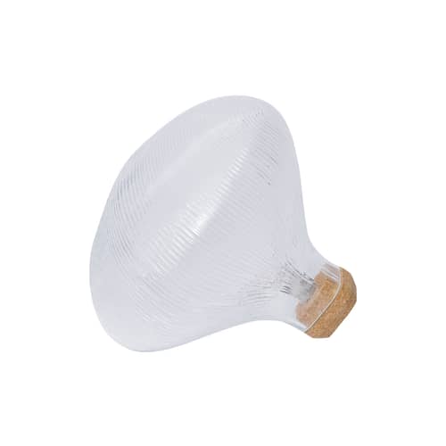 Lampe de table Tidelight verre liège transparent - Petite Friture - Transparent - Liège, Verre soufflé