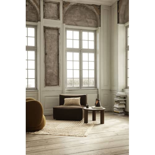 Crease Wool Large Rug textile beige / 250 x 160 cm - Hand-woven and tufted wool - Ferm Living - 250 x 160 cm / Sand - Wool