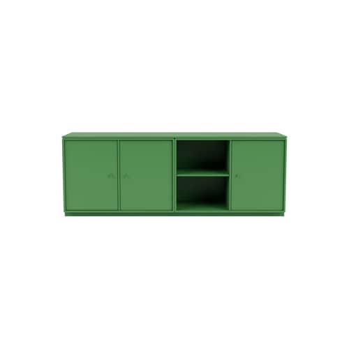 Save Dresser wood green / W 139.2 x D 38 x H 51 cm - MONTANA - Parsley 152 - Lacquered MDF