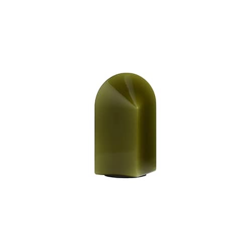 Lampe de table Parade LED verre vert / H 24 cm - Hay - Vert mousse - Verre