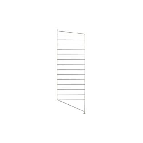 Montant de sol / à l\'unité - H 85 x P 30 cm - String Furniture - Beige - Acier laqué