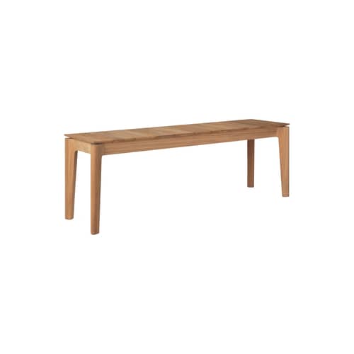 Panchina Bok OUTDOOR legno naturale / L 137 cm - 2 persone - Ethnicraft - En&ls 137 cm / Teck - Teak massello