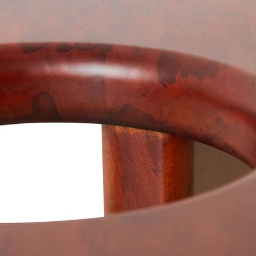 Tavolino Conversation legno marrone / Ø 85 x H 35 cm - HK LIVING - Albero di mango - Legno massello di mango