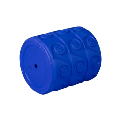 Vaso per fiori Magna Graecia - Onda ceramica blu / Con piattino - Ø 24 x H 23 cm - Terracotta - Seletti - Blu cobalto - Terracotta