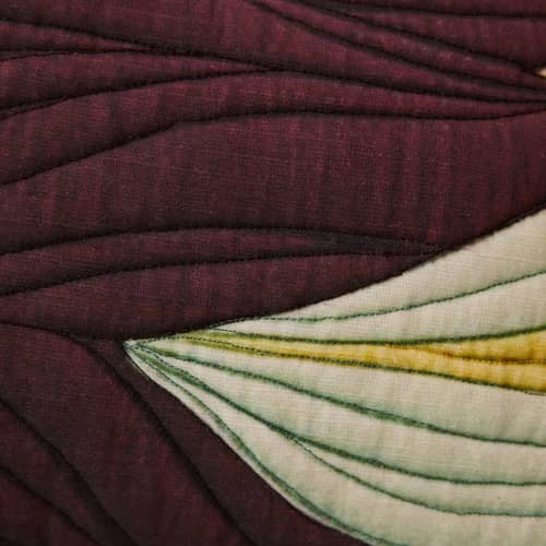Coussin Watercolours multicolore / 50 x 30 cm - HK LIVING - Multicolore - Coton, Lin