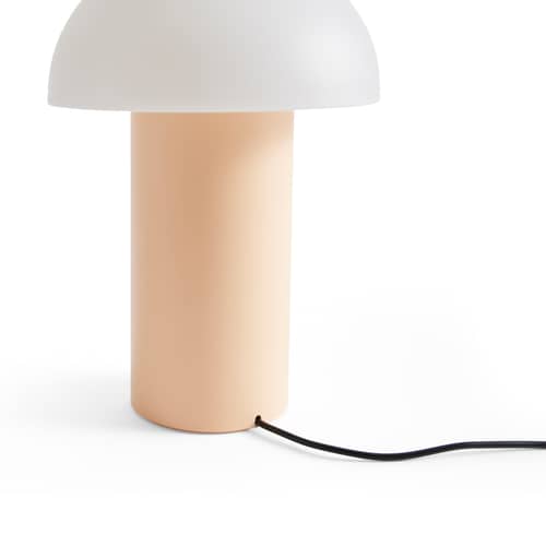 Kabellose, wiederaufladbare Außenlampe PC Portable n°2 plastikmaterial orange / Pierre Charpin - Hay - Pfirsichrosa / Weiß - ABS, Polypropylen