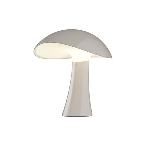 Lampe sans fil rechargeable Rumee gris - Louis Poulsen - Gris minéral - Polymère