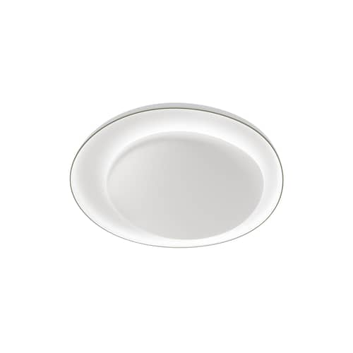 Applique Bahia Mini LED plastique blanc / Plafonnier - 55 x 53 cm - Foscarini - Blanc - Polycarbonate