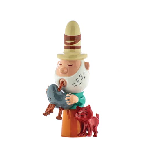 Santon Eolo / Porcelaine peinte main - Alessi - Eolo - Porcelaine