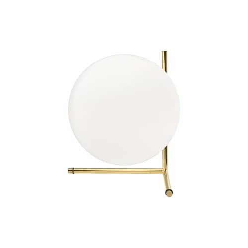IC T3 10 Anniversary Table lamp glass gold / 24K gold - Numbered & signed edition - Flos - 24-carat gold (10 Anniversary) - Blown glass, Steel with a 24-carat gold finish
